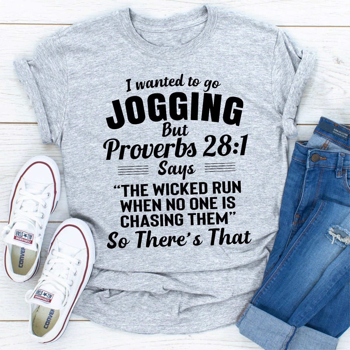I Wanted To Go Jogging T-Shirt shopmerchmallow I Wanted To Go Jogging T-Shirt