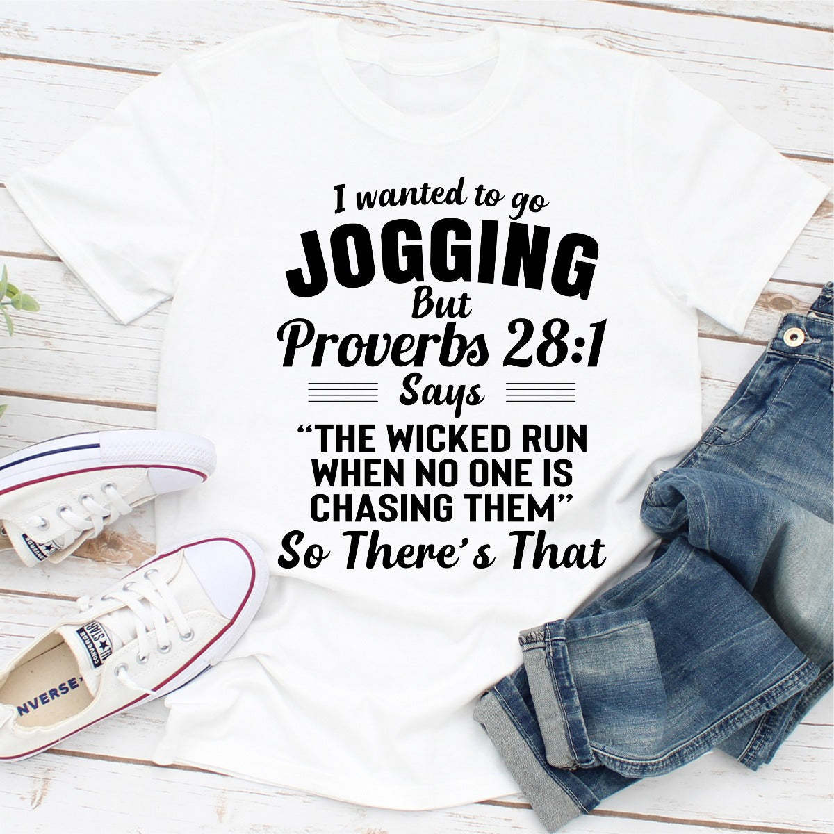 I Wanted To Go Jogging T-Shirt shopmerchmallow I Wanted To Go Jogging T-Shirt