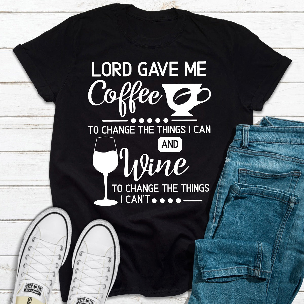 Lord Gave Me Coffee T-Shirt shopmerchmallow Lord Gave Me Coffee T-Shirt