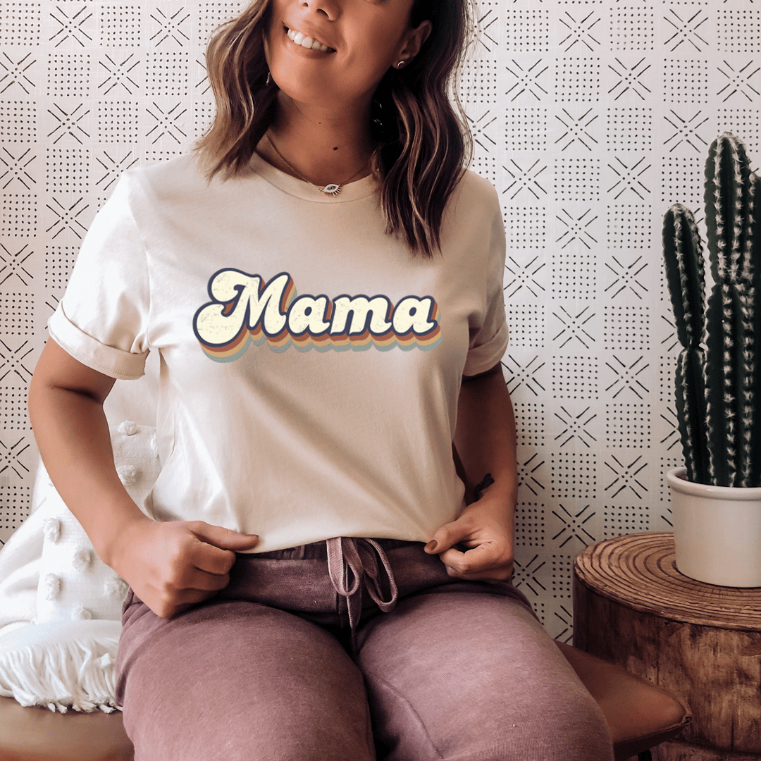 Mama Retro T-Shirt shopmerchmallow Mama Retro T-Shirt
