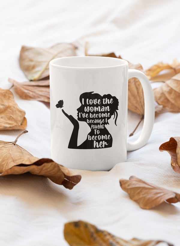 I Love The Woman Mug shopmerchmallow Virgin Teez - A Future Wars Story Mug
