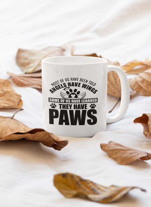 Most Of Us Have Been Told Angels Have Wings Mug shopmerchmallow Virgin Teez - A Future Wars Story Mug