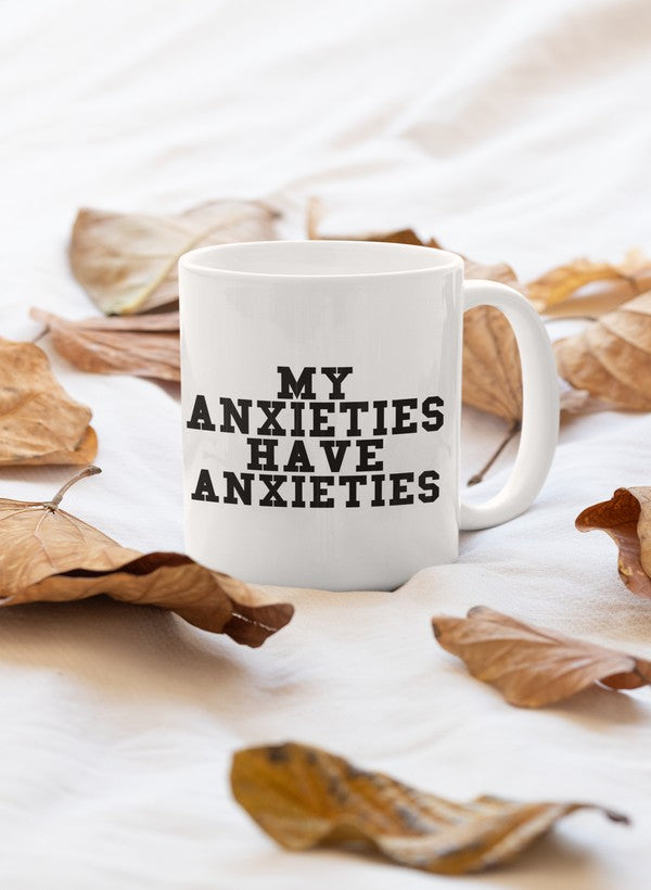 My Anxieties Have Anxieties Mug shopmerchmallow Virgin Teez - A Future Wars Story Mug