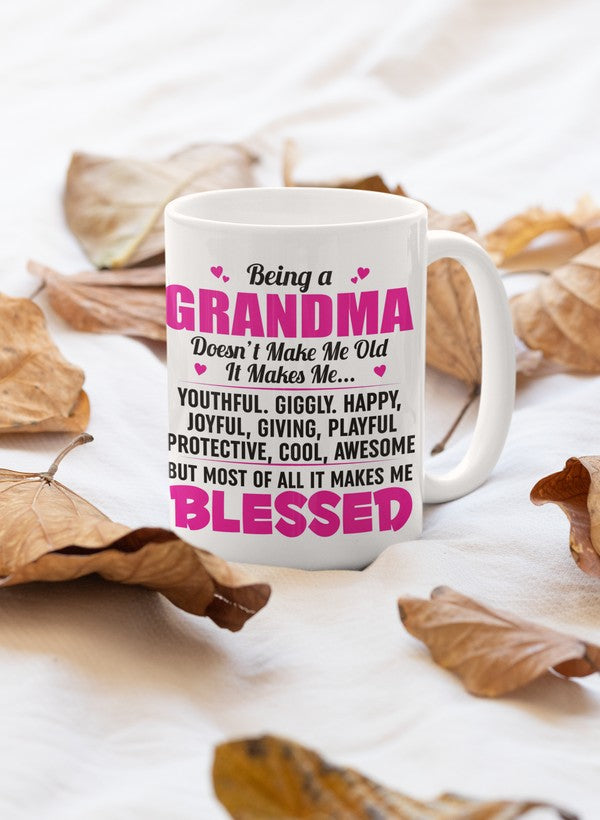 Being A Grandma Mug shopmerchmallow Virgin Teez - A Future Wars Story Mug