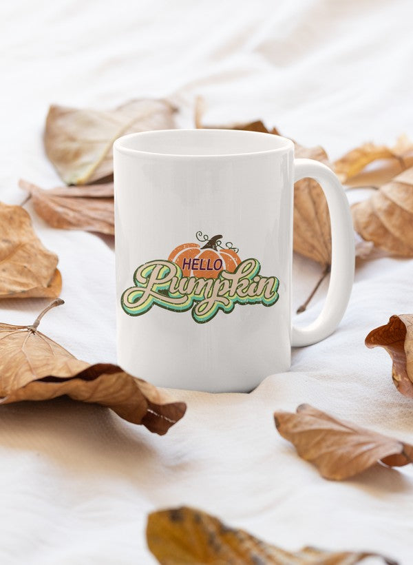 Hello Pumpkin Mug shopmerchmallow Virgin Teez - A Future Wars Story Mug