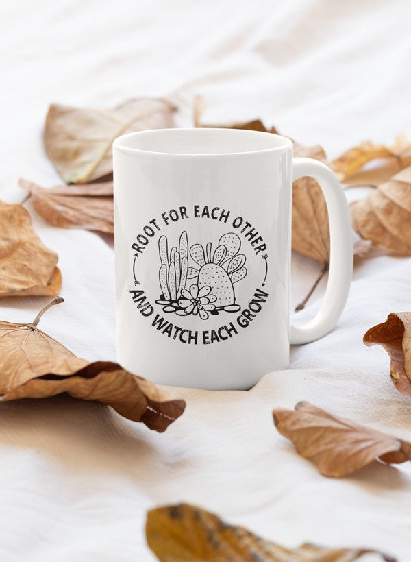 Root For Each Other Mug shopmerchmallow Virgin Teez - A Future Wars Story Mug