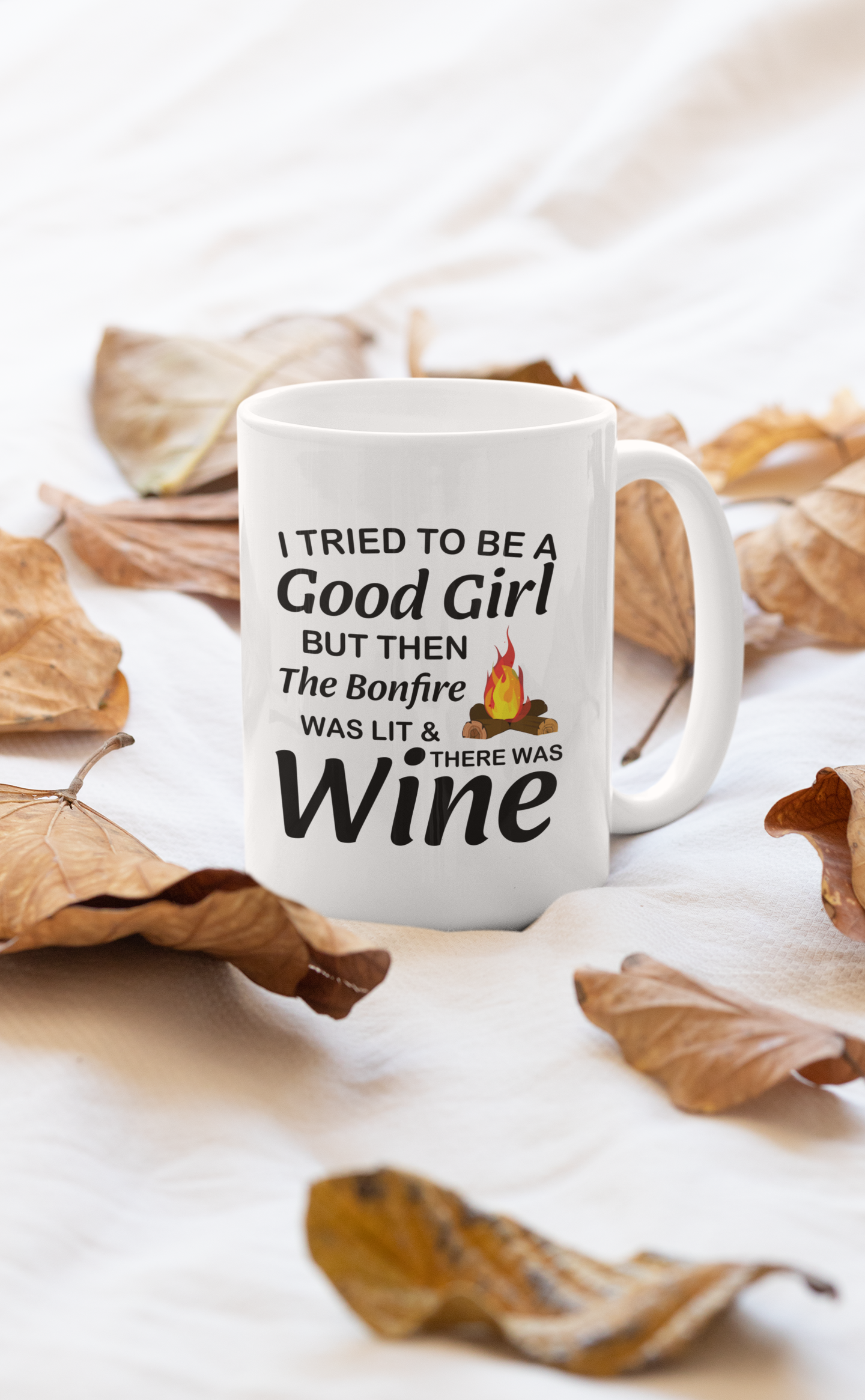 I Tried To Be A Good Girl But Mug shopmerchmallow Virgin Teez - A Future Wars Story Mug