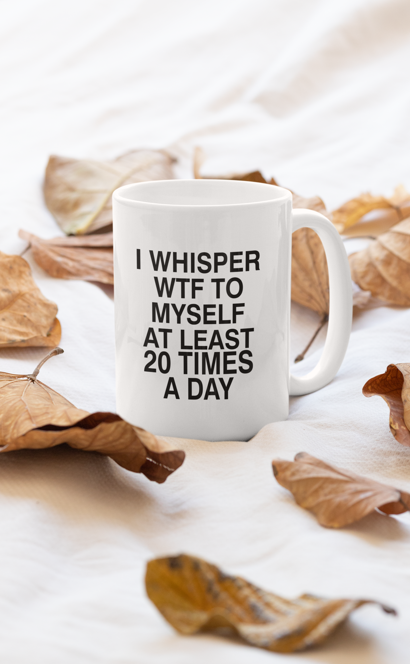 I Whisper WTF to Myself At Mug shopmerchmallow Virgin Teez - A Future Wars Story Mug