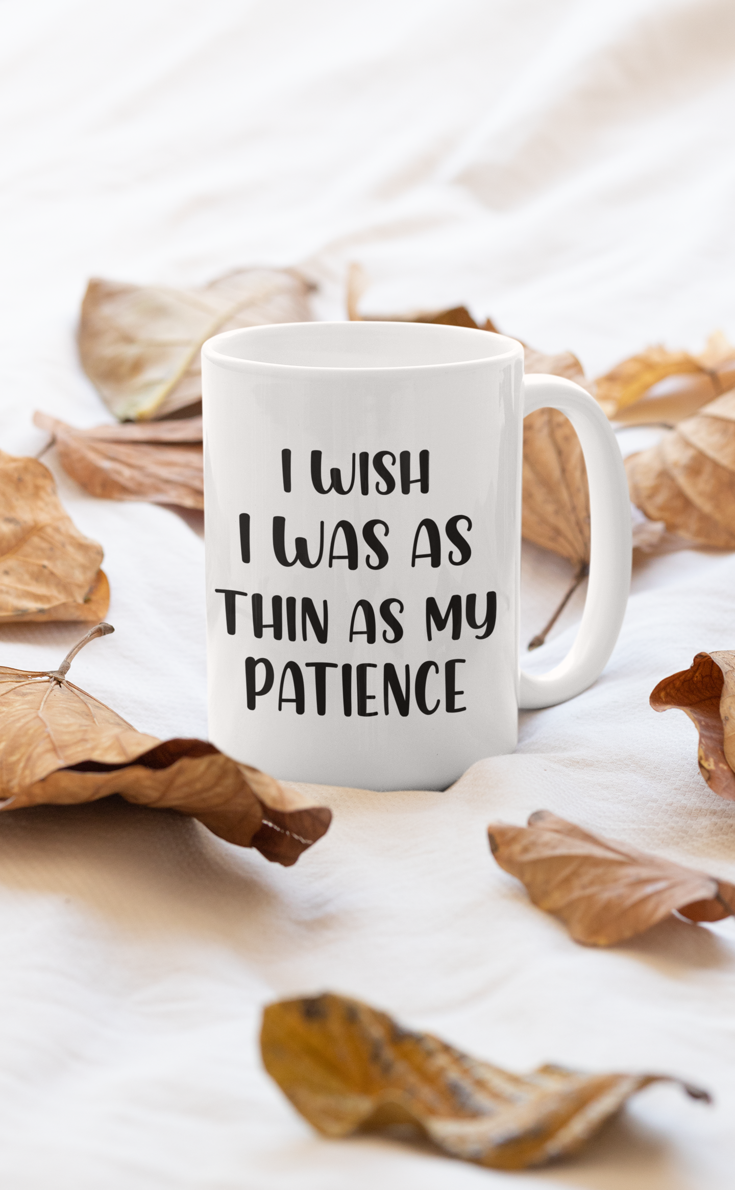 I Wish I Was As Thin As My Mug shopmerchmallow Virgin Teez - A Future Wars Story Mug