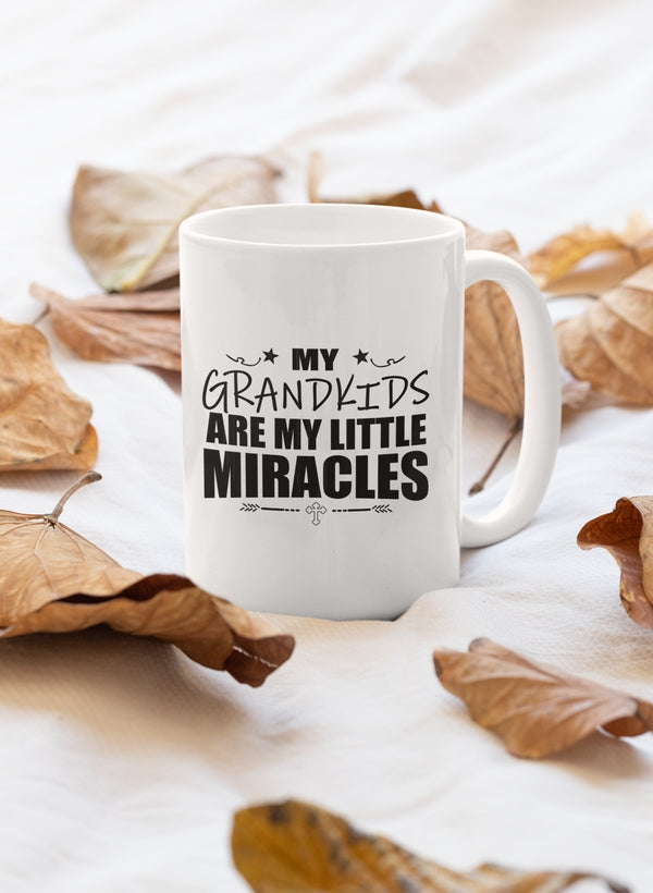 My Grandkids Are My Little Miracles Mug shopmerchmallow Virgin Teez - A Future Wars Story Mug