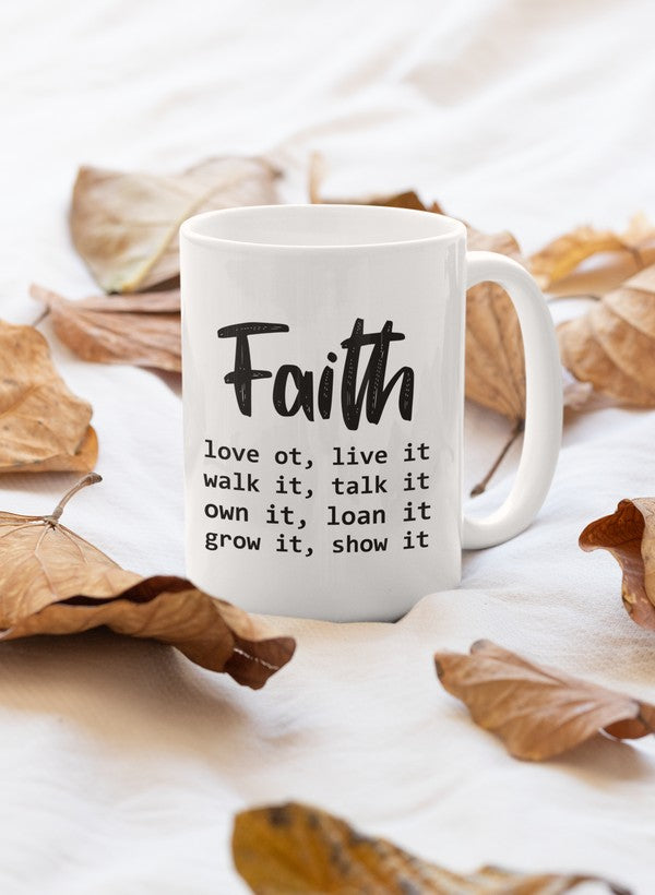 Faith Mug shopmerchmallow Virgin Teez - A Future Wars Story Mug
