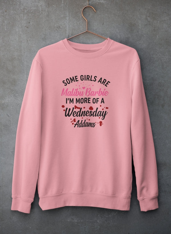 Some Girls Are Sweat Shirt shopmerchmallow Virgin Teez - Black Hoodie
