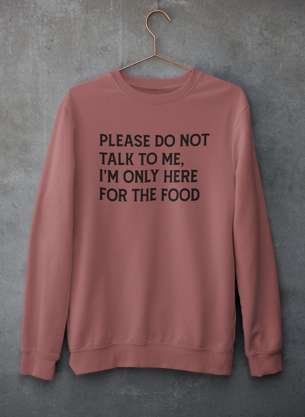Please Do Not Talk To Me Sweat Shirt shopmerchmallow Virgin Teez - Black Hoodie