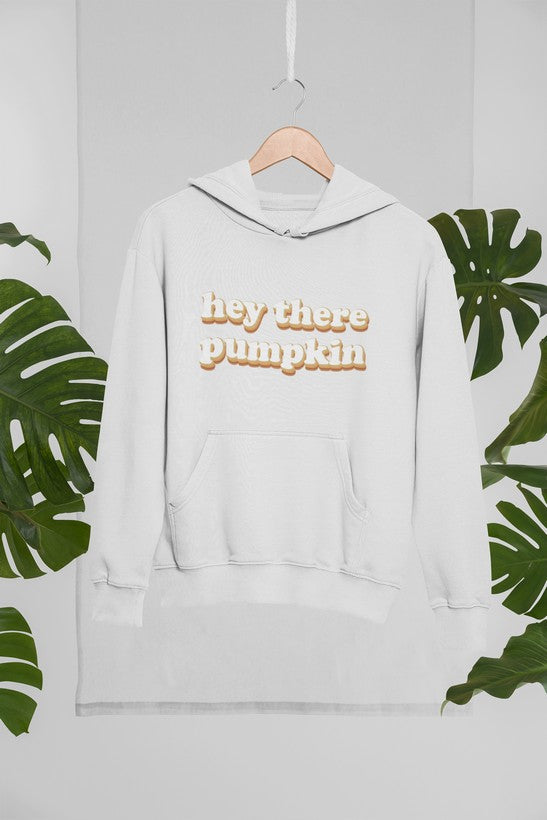 Hey There Pumpkin Hoodie shopmerchmallow Virgin Teez - Black Hoodie