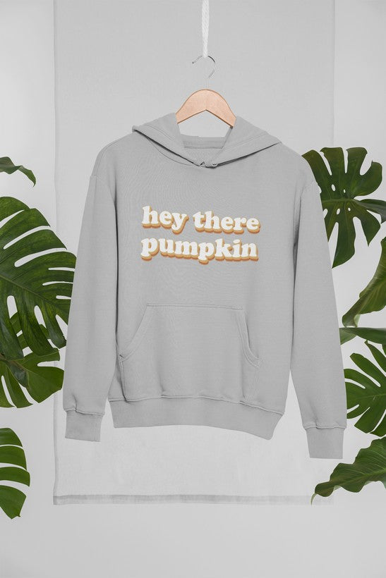 Hey There Pumpkin Hoodie shopmerchmallow Virgin Teez - Black Hoodie