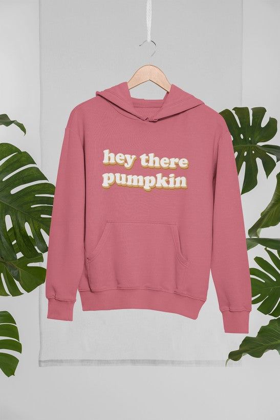 Hey There Pumpkin Hoodie shopmerchmallow Virgin Teez - Black Hoodie
