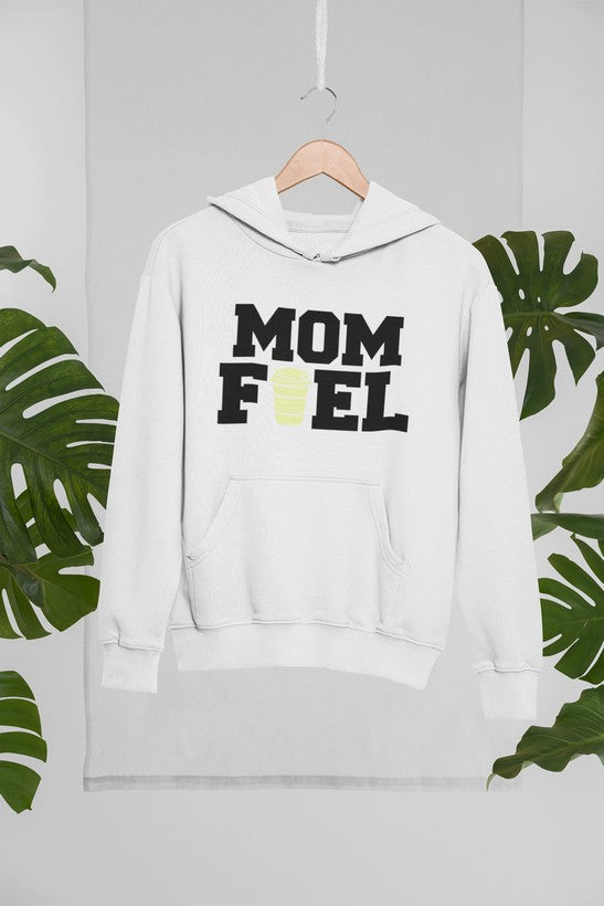 Mom fiel Hoodie shopmerchmallow Virgin Teez - Black Hoodie