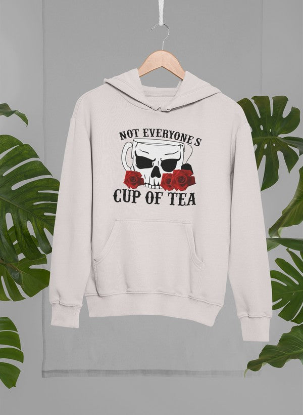 Not Everyone's Cup Of Tea Hoodie shopmerchmallow Virgin Teez - Black Hoodie