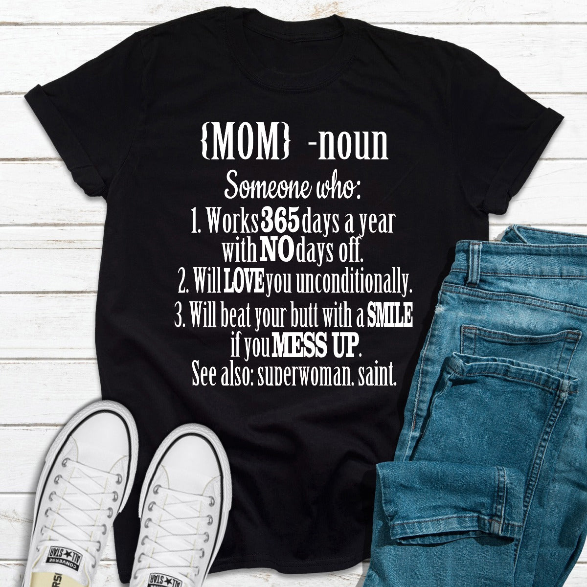 Mom Noun T-Shirt shopmerchmallow Mom Noun T-Shirt