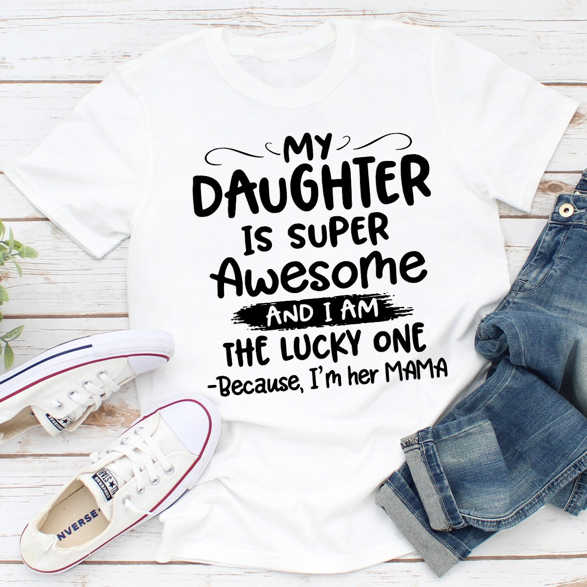 My Daughter Is Super Awesome T-Shirt shopmerchmallow My Daughter Is Super Awesome T-Shirt