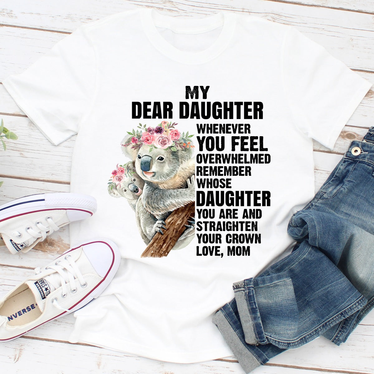 My Dear Daughter T-Shirt shopmerchmallow My Dear Daughter T-Shirt