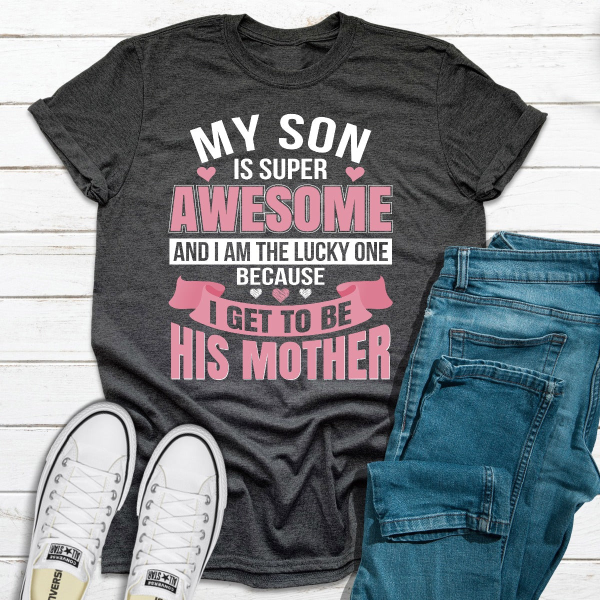 My Son Is Super Awesome T-Shirt shopmerchmallow My Son Is Super Awesome T-Shirt