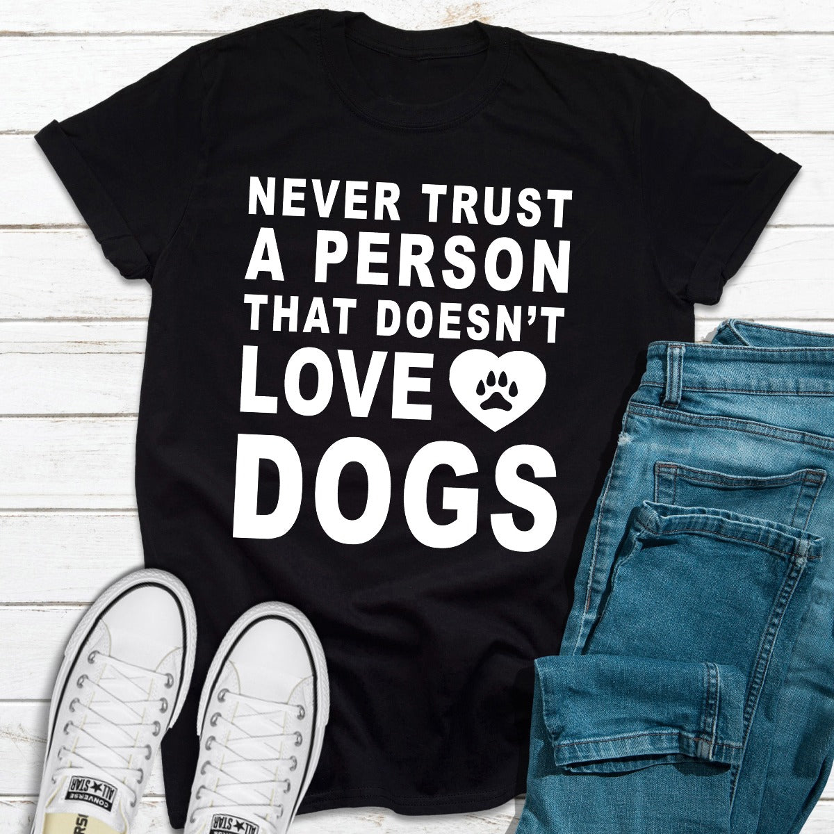 Never Trust A Person That... T-Shirt shopmerchmallow Never Trust A Person That... T-Shirt
