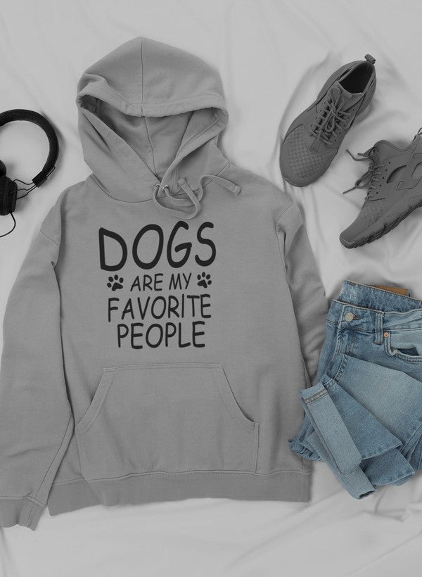 Dogs Are My Favorite People Hoodie shopmerchmallow Virgin Teez - Black Hoodie