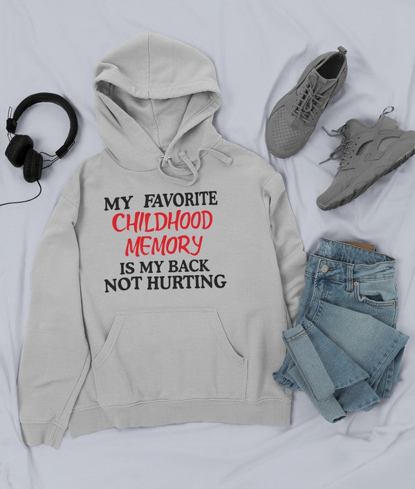 My Childhood Memory Hoodie shopmerchmallow Virgin Teez - Black Hoodie