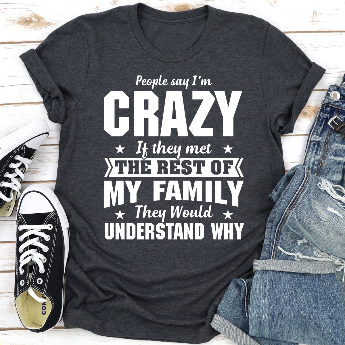 People Say I'm Crazy T-Shirt shopmerchmallow People Say I'm Crazy T-Shirt