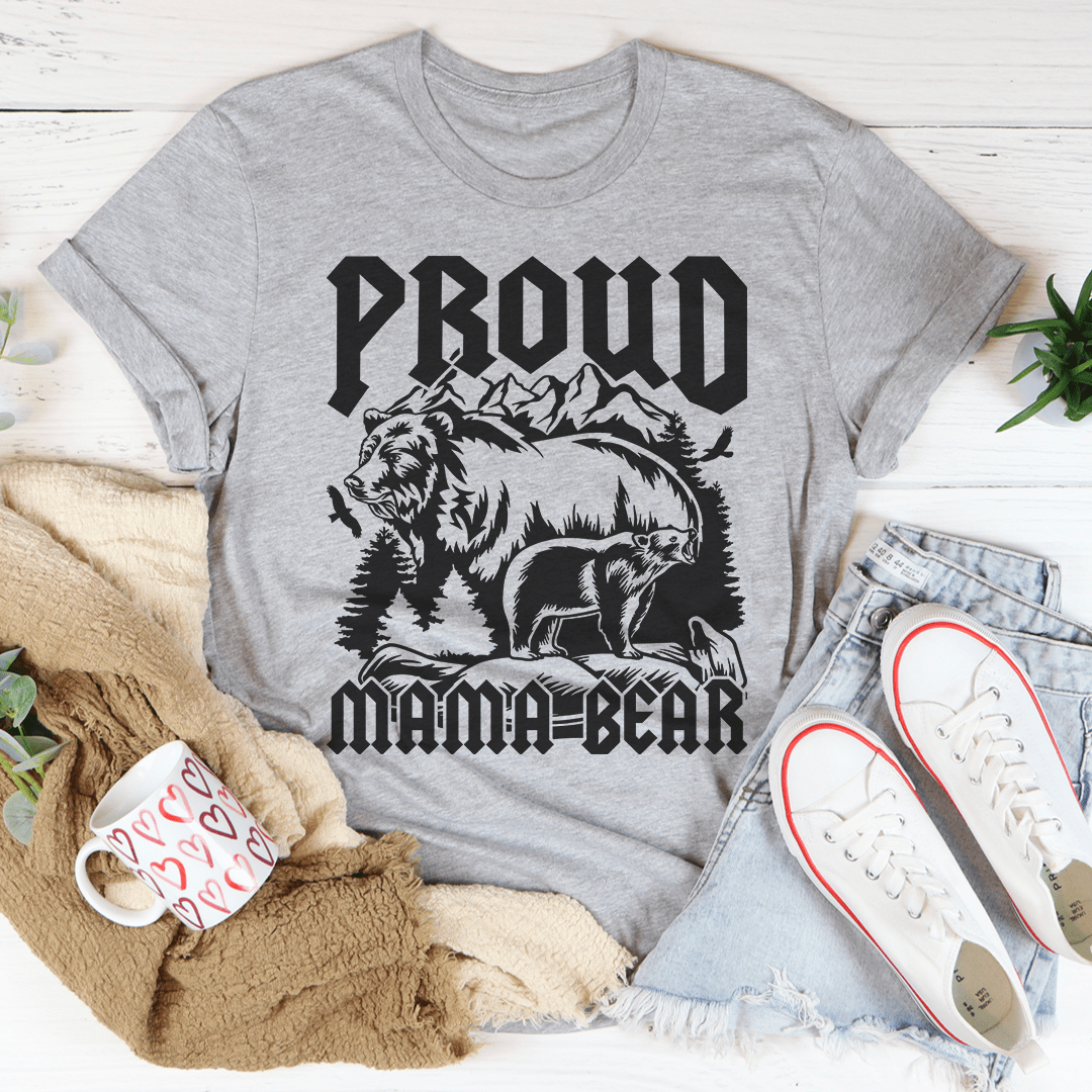 Proud Mama Bear T-Shirt shopmerchmallow Proud Mama Bear T-Shirt