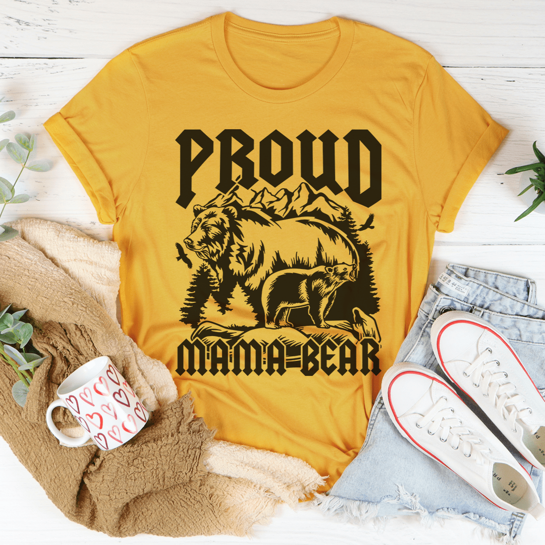 Proud Mama Bear T-Shirt shopmerchmallow Proud Mama Bear T-Shirt