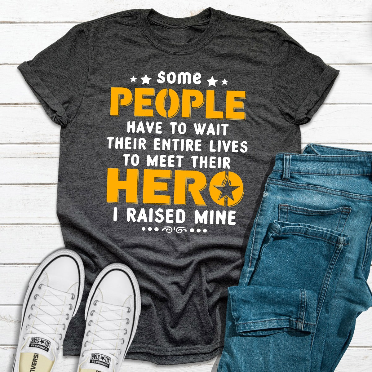 I Raised My Hero T-Shirt shopmerchmallow I Raised My Hero T-Shirt