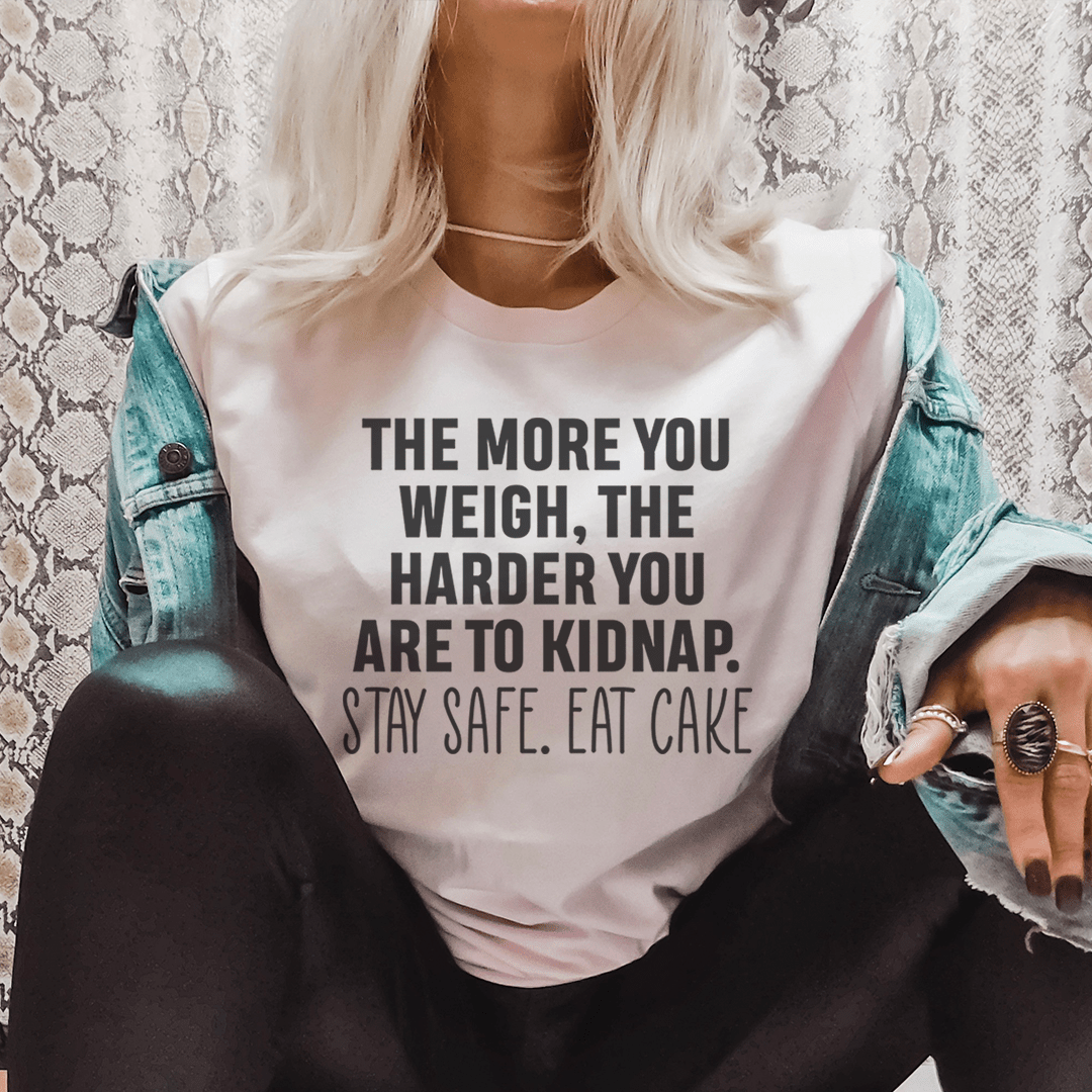 Stay Safe Eat Cake T-Shirt shopmerchmallow Stay Safe Eat Cake T-Shirt