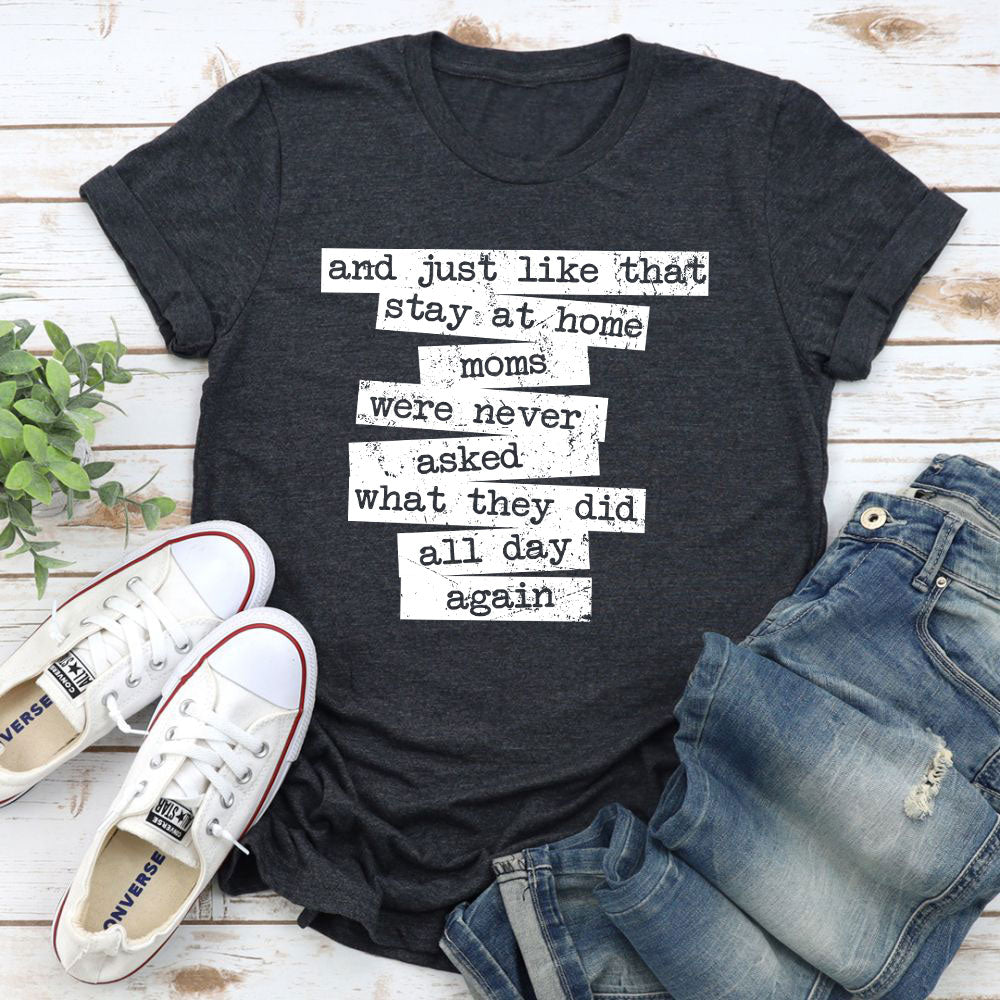 Stay At Home Mom T-Shirt shopmerchmallow Stay At Home Mom T-Shirt