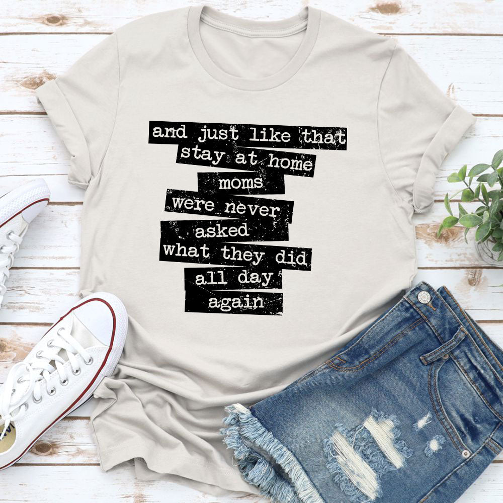 Stay At Home Mom T-Shirt shopmerchmallow Stay At Home Mom T-Shirt