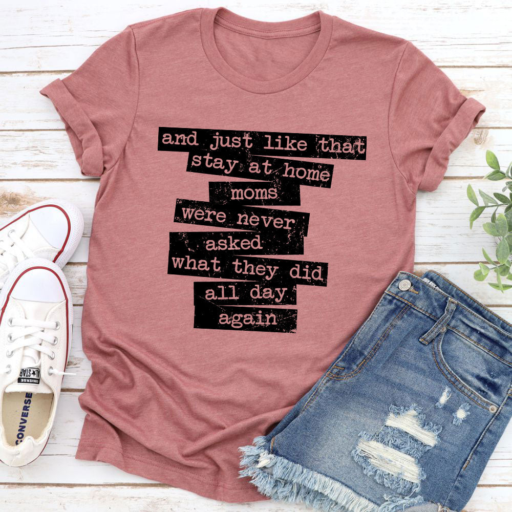Stay At Home Mom T-Shirt shopmerchmallow Stay At Home Mom T-Shirt