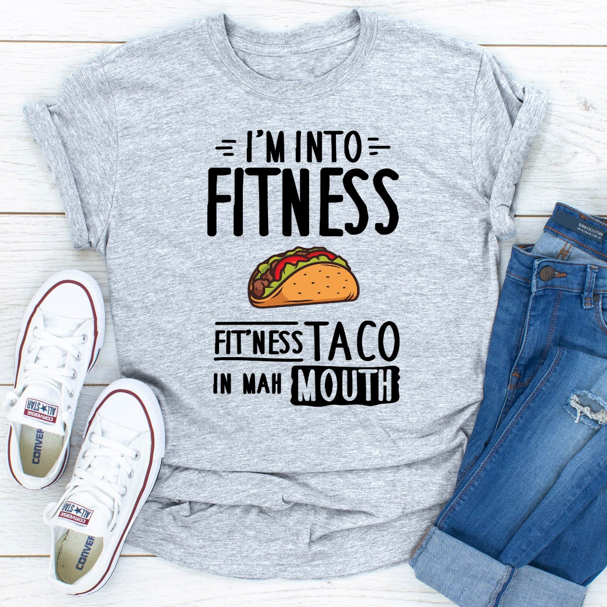 I'm Into Fitness T-Shirt shopmerchmallow I'm Into Fitness T-Shirt