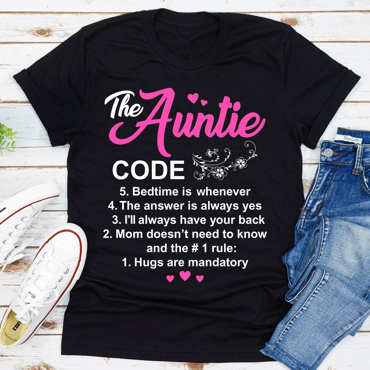 The Auntie Code T-Shirt shopmerchmallow The Auntie Code T-Shirt