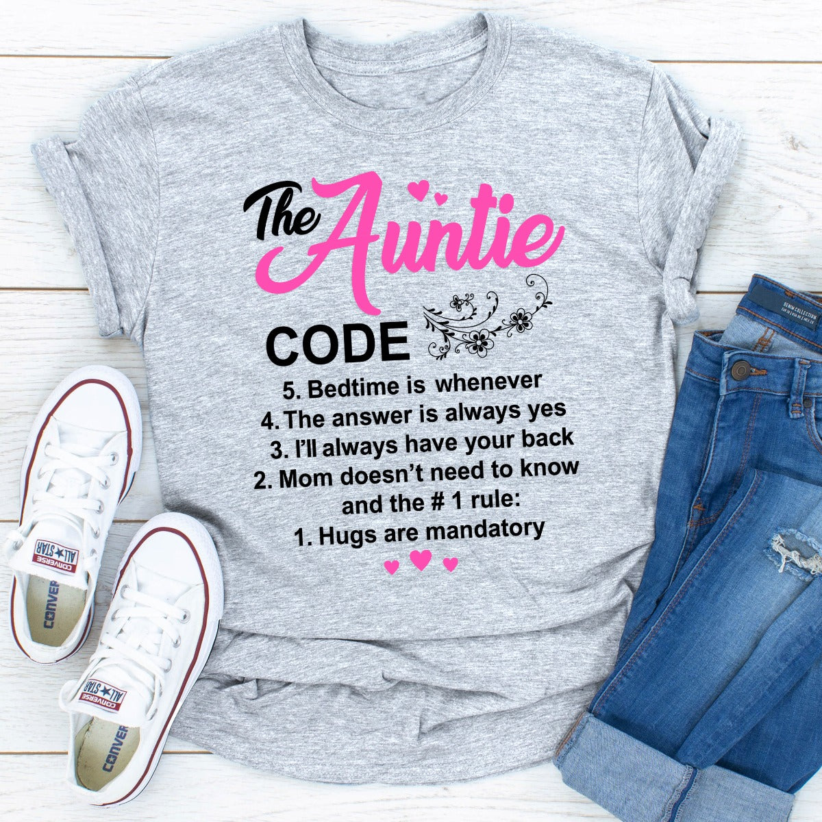 The Auntie Code T-Shirt shopmerchmallow The Auntie Code T-Shirt