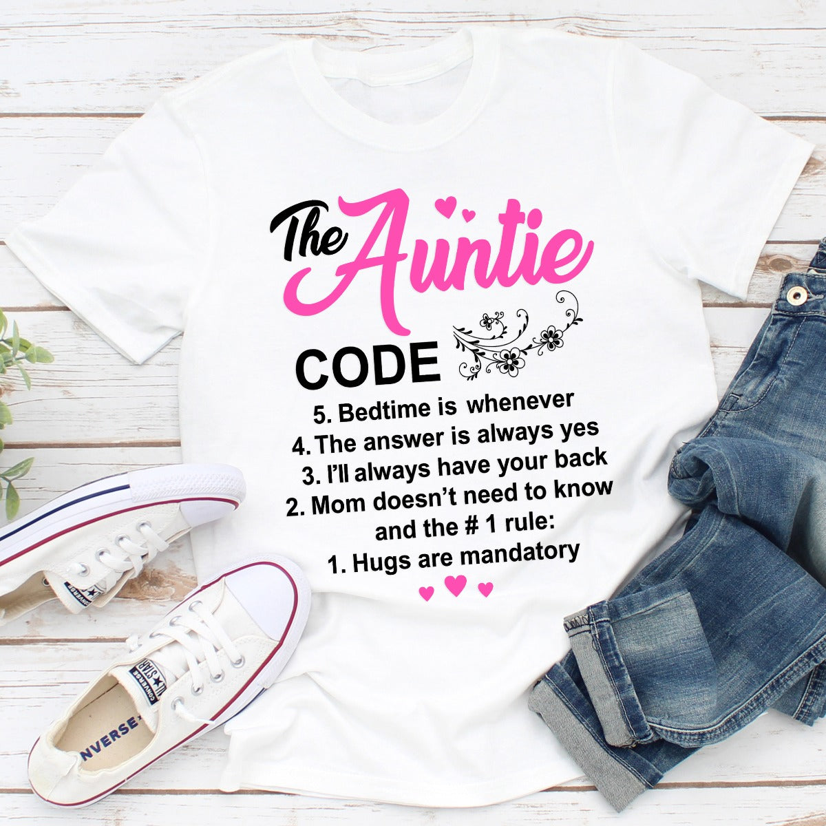 The Auntie Code T-Shirt shopmerchmallow The Auntie Code T-Shirt