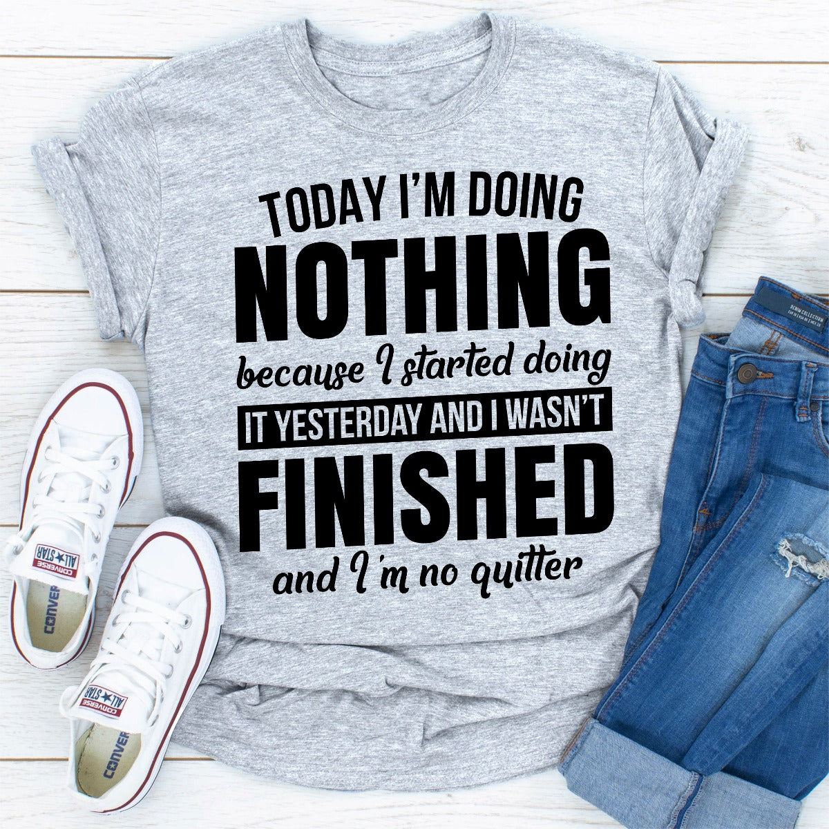 Today I'm Doing Nothing T-Shirt shopmerchmallow Today I'm Doing Nothing T-Shirt
