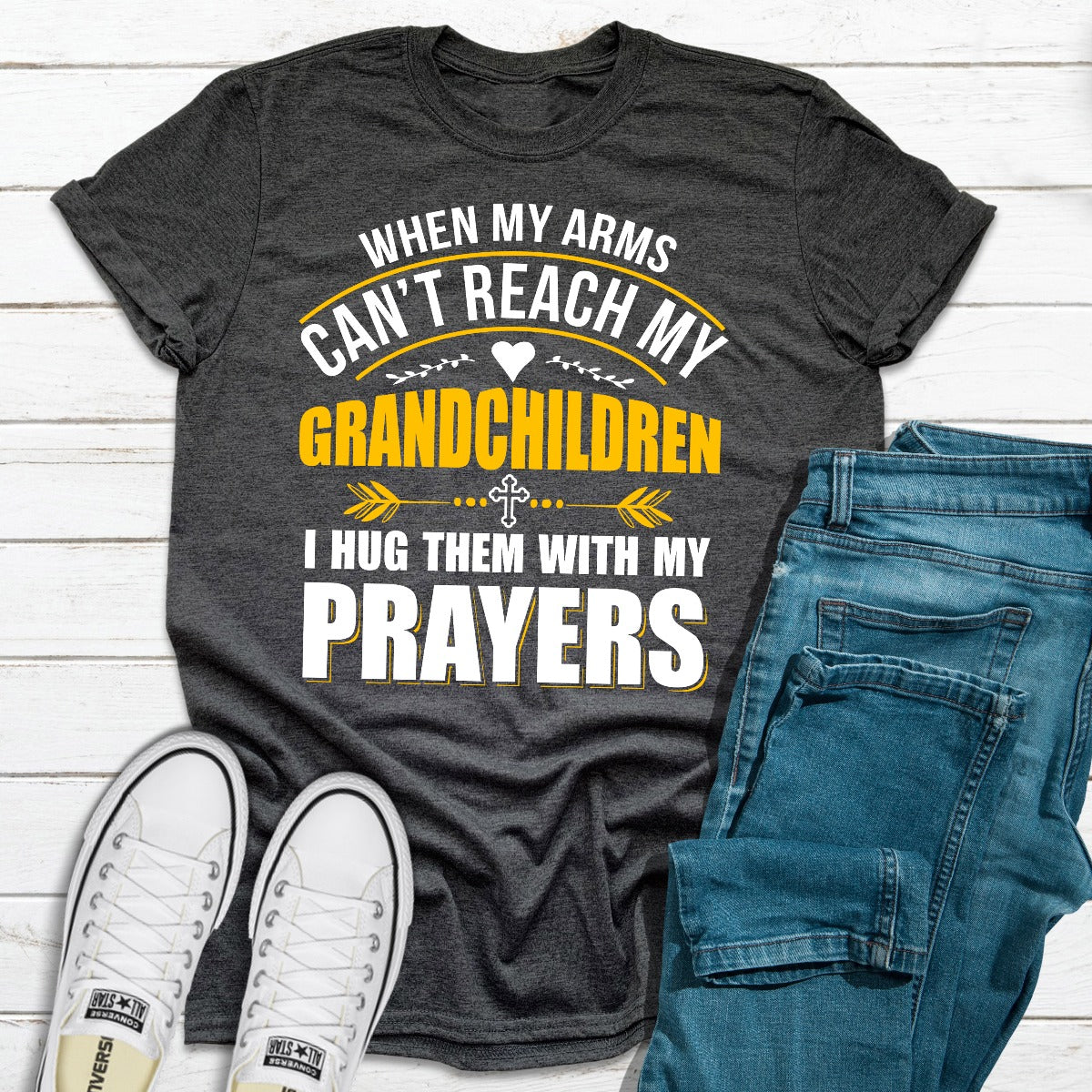 When My Arms Can't Reach My Grandchildren T-Shirt shopmerchmallow When My Arms Can't Reach My Grandchildren T-Shirt