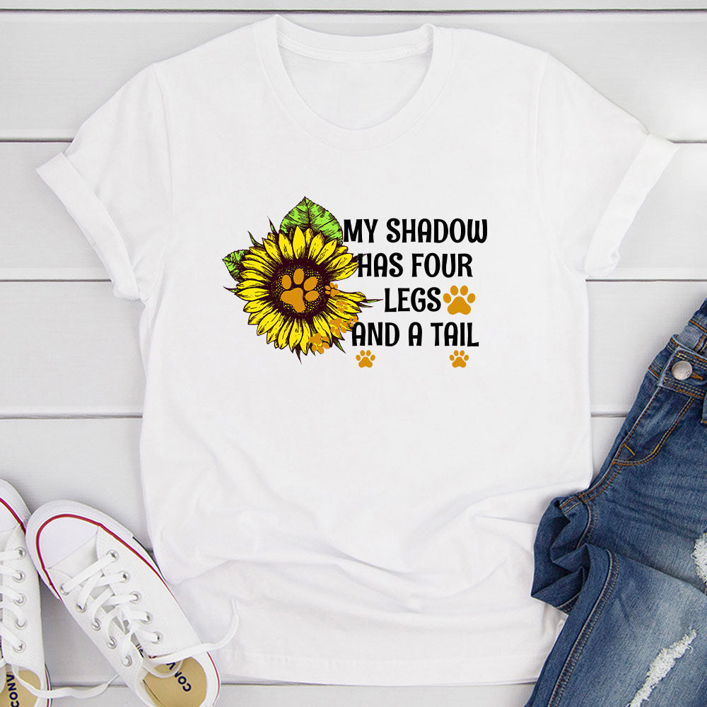 My Shadow Has Four Legs And A Tail T-Shirt shopmerchmallow My Shadow Has Four Legs And A Tail T-Shirt