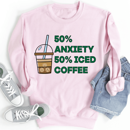 50% Anxiety 50% Iced Coffee shopmerchmallow 50% Anxiety 50% Iced Coffee