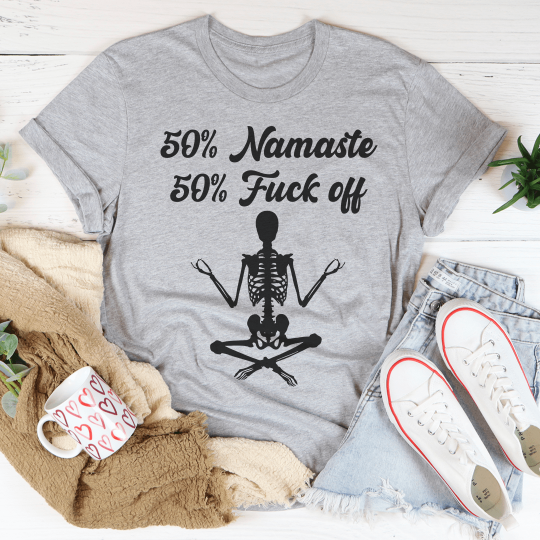 50% Namaste Tee shopmerchmallow 50% Namaste Tee