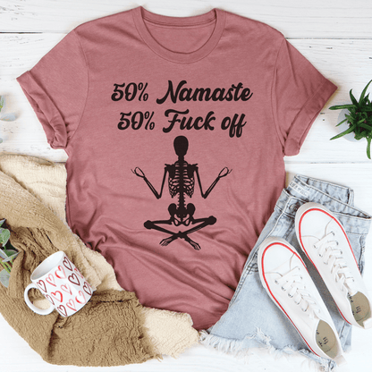 50% Namaste Tee shopmerchmallow 50% Namaste Tee