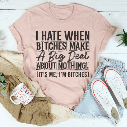 A Big Deal Out Of Nothing Tee shopmerchmallow A Big Deal Out Of Nothing Tee