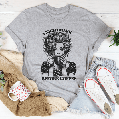 A Nightmare Before Coffee Tee shopmerchmallow A Nightmare Before Coffee Tee