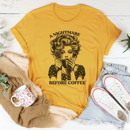 A Nightmare Before Coffee Tee shopmerchmallow A Nightmare Before Coffee Tee